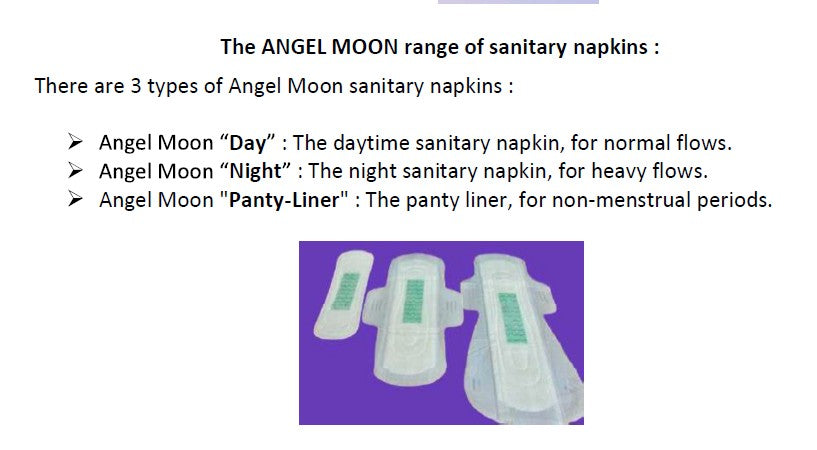 Angel Moon Sanitary Napkin Box